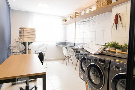 Studio à venda com 26m², 1 quarto e sem vagaLavanderia