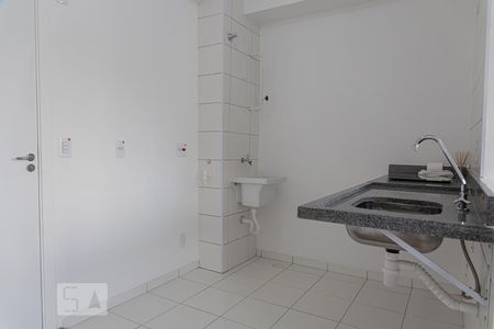 Cozinha de kitnet/studio à venda com 1 quarto, 26m² em Bela Vista, São Paulo