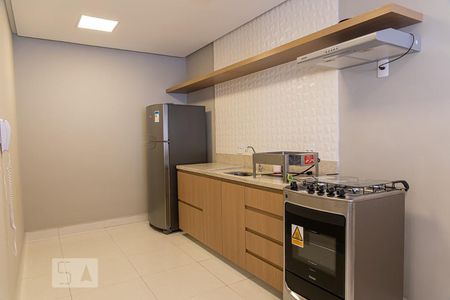 Studio à venda com 26m², 1 quarto e sem vagaÁrea Gourmet