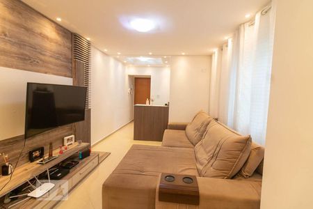Sala  de apartamento à venda com 2 quartos, 100m² em Vila Camilópolis, Santo André
