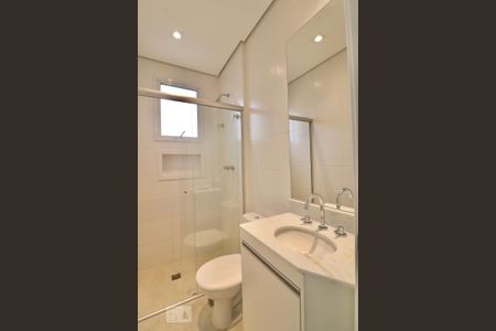 Banheiro de apartamento para alugar com 1 quarto, 30m² em Santa Cecília, São Paulo
