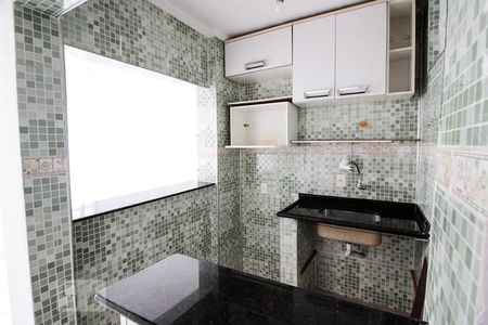 cozinha de apartamento à venda com 1 quarto, 35m² em Barra Funda, São Paulo
