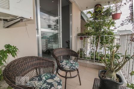 Varanda da Sala de apartamento à venda com 3 quartos, 169m² em Anil, Rio de Janeiro