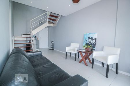Sala de apartamento à venda com 3 quartos, 169m² em Anil, Rio de Janeiro