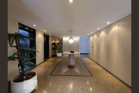 Apartamento à venda com 75m², 3 quartos e 2 vagasHall social