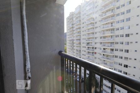 Varanda da Sala de apartamento para alugar com 1 quarto, 37m² em Jacarepaguá, Rio de Janeiro