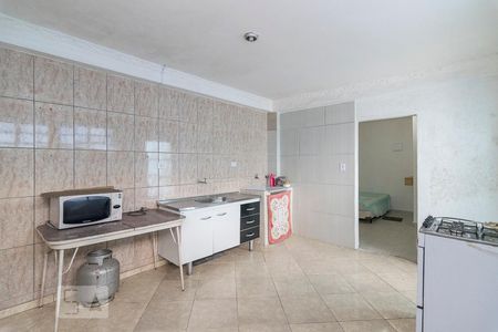 Cozinha de casa para alugar com 1 quarto, 35m² em Jardim Santo Alberto, Santo André