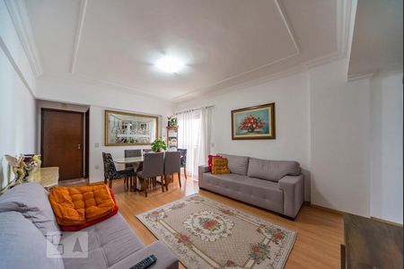 Sala de apartamento para alugar com 3 quartos, 110m² em Vila Valparaíso, Santo André
