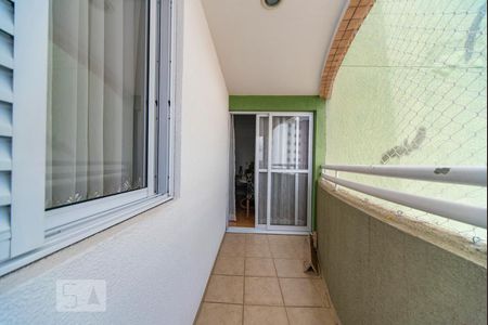 Varanda da Sala de apartamento para alugar com 3 quartos, 110m² em Vila Valparaíso, Santo André