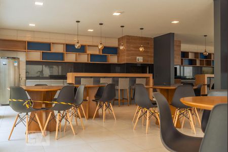 Área comum - Salão de festas de apartamento para alugar com 2 quartos, 60m² em Harmonia, Canoas