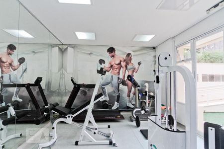 Área comum - Academia de apartamento para alugar com 3 quartos, 180m² em Bela Aliança, São Paulo