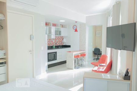 Cozinha de kitnet/studio à venda com 1 quarto, 29m² em Bela Vista, São Paulo