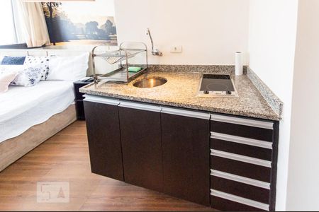 Studio para alugar com 30m², 1 quarto e 1 vagaCozinha