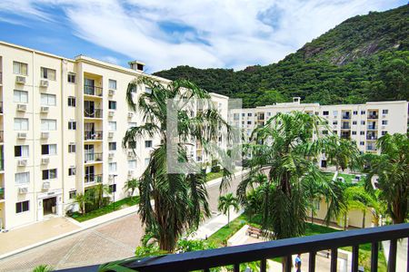 sala - varanda de apartamento à venda com 2 quartos, 53m² em Jacarepaguá, Rio de Janeiro