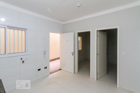 Sala e cozinha de Apartamento com 2 quartos, 42m² Belém
