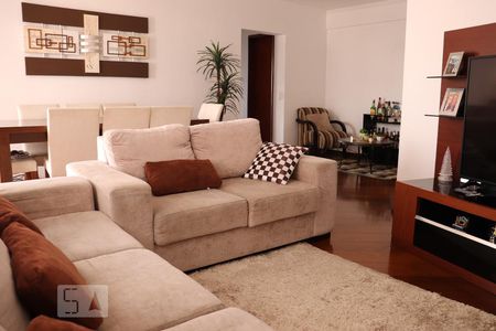 Sala de apartamento à venda com 3 quartos, 132m² em Parque das Nações, Santo André