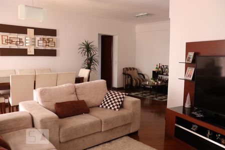 Sala de apartamento à venda com 3 quartos, 132m² em Parque das Nações, Santo André