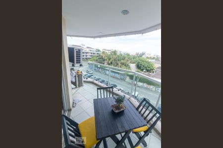 Varanda de apartamento para alugar com 1 quarto, 50m² em Recreio dos Bandeirantes, Rio de Janeiro