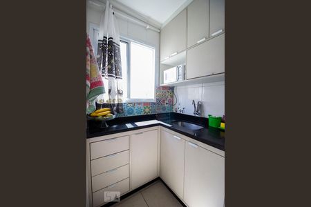 Cozinha - Armários de apartamento para alugar com 1 quarto, 37m² em Vila Iguacu, Várzea Paulista