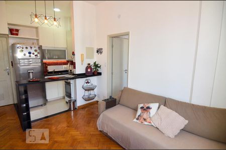 Sala de apartamento à venda com 1 quarto, 34m² em Centro, Rio de Janeiro