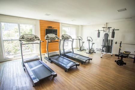 Apartamento à venda com 49m², 1 quarto e 1 vaga Apartamento à venda com 49m², 1 quarto e 1 vagaÁrea comum - Academia