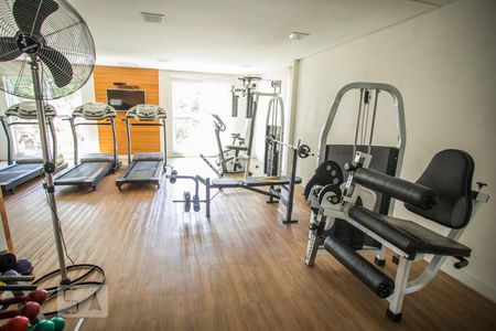 Apartamento à venda com 49m², 1 quarto e 1 vaga Apartamento à venda com 49m², 1 quarto e 1 vagaÁrea comum - Academia