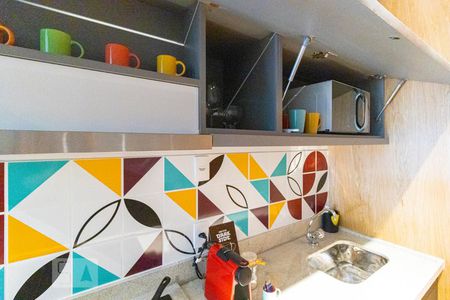 Studio à venda com 44m², 1 quarto e sem vagaCozinha - Utensílios