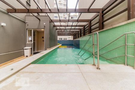 Studio à venda com 44m², 1 quarto e sem vagaPiscina