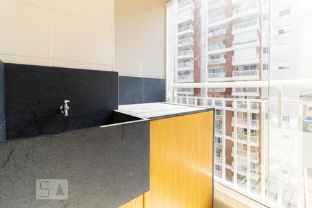 Studio à venda com 44m², 1 quarto e sem vagaVaranda
