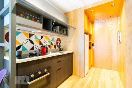 Studio à venda com 44m², 1 quarto e sem vagaCozinha