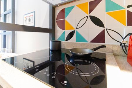 Studio à venda com 44m², 1 quarto e sem vagaCozinha - Cooktop