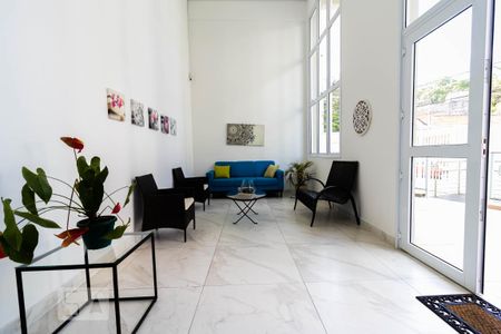 Área comum de kitnet/studio para alugar com 1 quarto, 35m² em Santo Amaro, São Paulo
