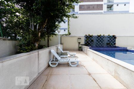 Área comum de kitnet/studio para alugar com 1 quarto, 35m² em Santo Amaro, São Paulo
