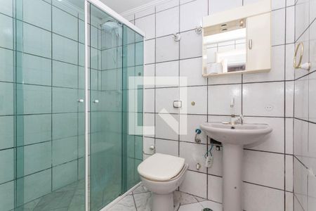 Banheiro suite de apartamento para alugar com 3 quartos, 87m² em Aclimação, São Paulo