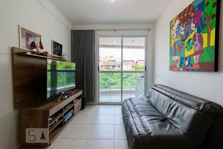 Sala de apartamento à venda com 3 quartos, 80m² em Freguesia de Jacarepaguá, Rio de Janeiro