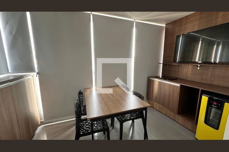 Varanda da Sala/cozinha de apartamento para alugar com 1 quarto, 38m² em Campo Belo, São Paulo