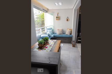 Varanda gourmet de apartamento à venda com 3 quartos, 105m² em Centro, Diadema