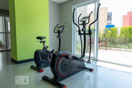 Apartamento para alugar com 35m², 1 quarto e sem vaga Apartamento para alugar com 35m², 1 quarto e sem vagaAcademia