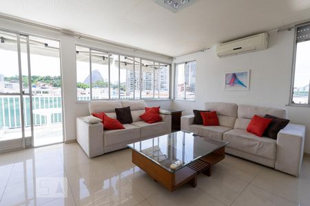 Sala de Apartamento com 3 quartos, 148m² Flamengo