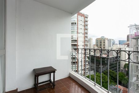 Varanda de apartamento para alugar com 3 quartos, 110m² em Itaim Bibi, São Paulo