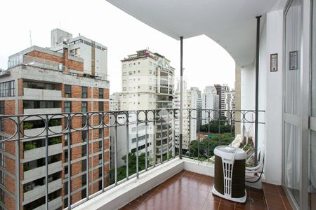 Varanda de apartamento para alugar com 3 quartos, 110m² em Itaim Bibi, São Paulo