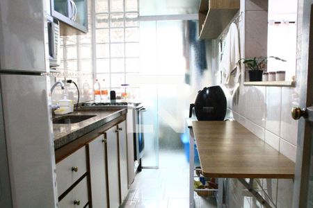 cozinha de apartamento à venda com 2 quartos, 50m² em Parque Cruzeiro do Sul, São Paulo