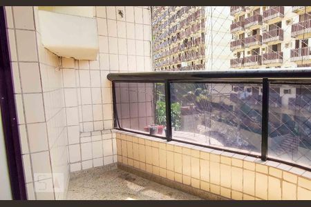 Varanda Sala de apartamento para alugar com 4 quartos, 117m² em Pompéia, Santos