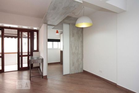 Sala / Cozinha de apartamento para alugar com 1 quarto, 44m² em Higienópolis, São Paulo