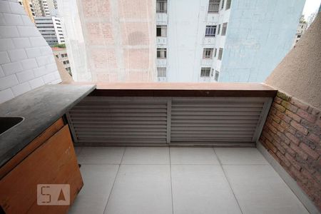 Varanda de apartamento para alugar com 1 quarto, 44m² em Higienópolis, São Paulo