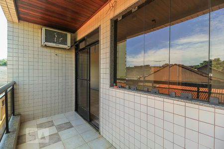 Varanda da Sala de apartamento à venda com 4 quartos, 178m² em Taquara, Rio de Janeiro