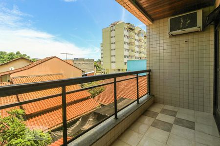 Varanda da Sala de apartamento à venda com 4 quartos, 178m² em Taquara, Rio de Janeiro