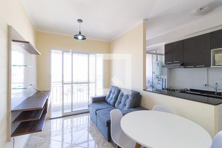 Sala de Apartamento com 2 quartos, 49m² Jaguaribe