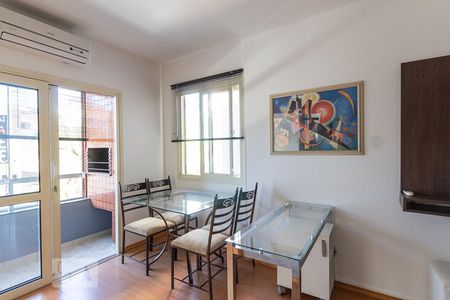 Sala de apartamento à venda com 1 quarto, 59m² em São João, Porto Alegre