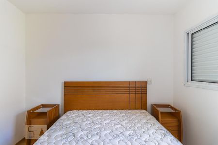 Apartamento à venda com 45m², 1 quarto e 1 vagaQuarto da suíte - Cama